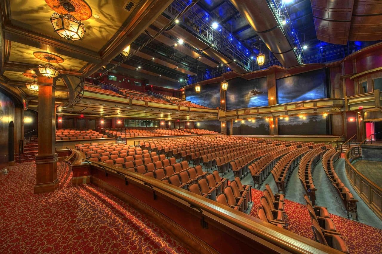 Conference auditorium hall